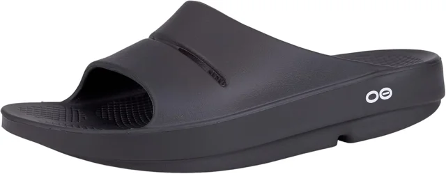 OOFOS OOahh recovery slide, black