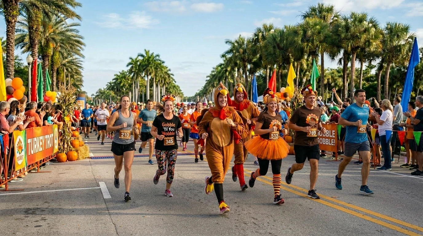 Florida Thanksgiving Races & Turkey Trots 2026