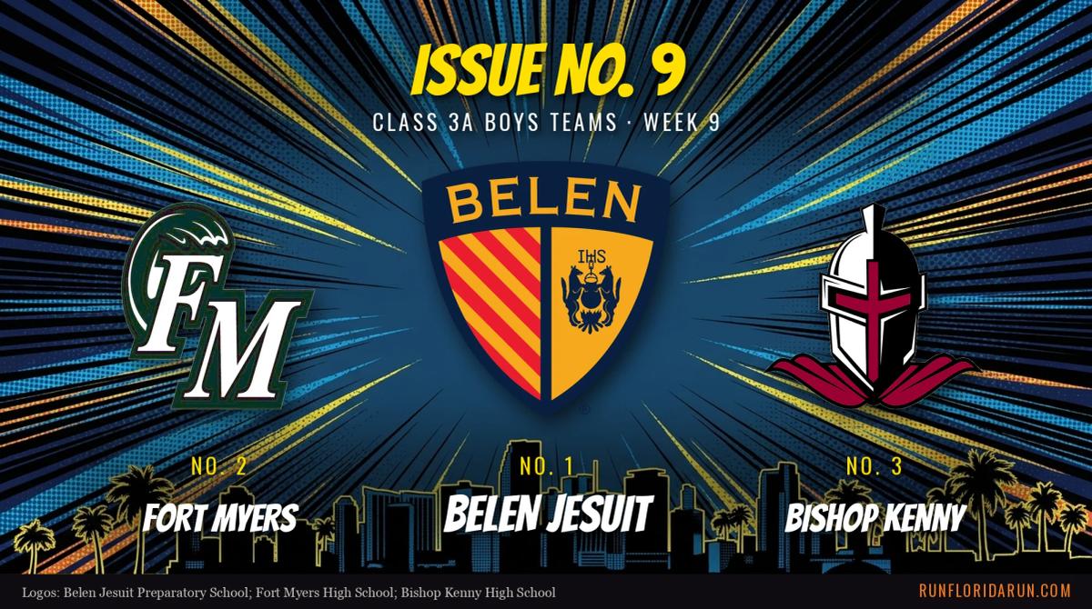 Week 9 Class 3A Boys Team Top 10: Florida Cross Country Rankings