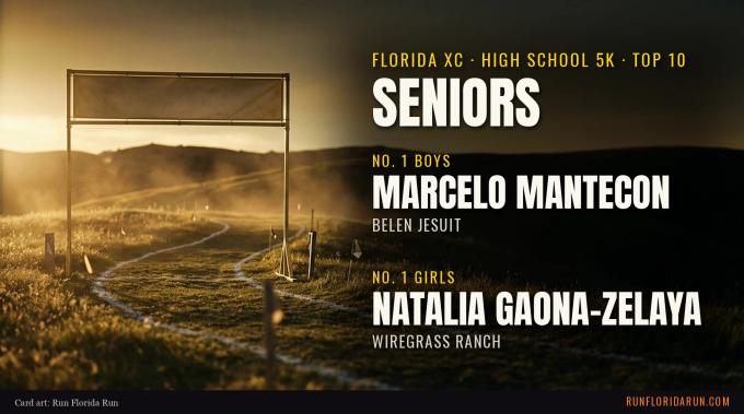 Florida's Top 10 Senior Cross Country Runners in the 5K: Boys and Girls (October 2026)